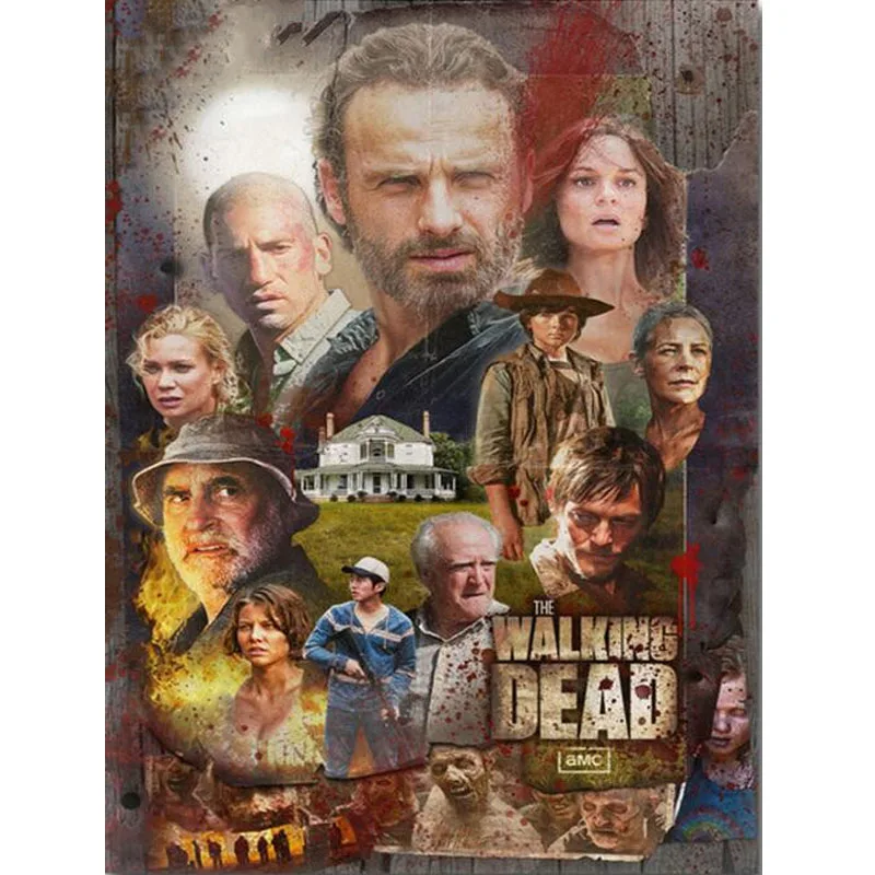 Handicrafts DIY 5D Full Square/Round Diamond Embroidery The Walking Dead Diamond Painting Cross Stitch Mosaic Picture Decoration
Handicrafts DIY 5D Full Square/Round Diamond Embroidery The Walking Dead Diamond Painting Cross Stitch Mosaic Picture Decoration