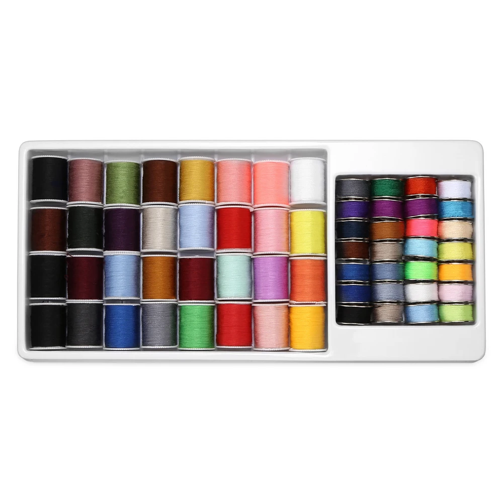 64pcs Assorted Colors Sewing Thread Spools Storage Organizer Holder Sewn&Machines Patchwork Sewing Threads Sewing Accessories
64pcs Assorted Colors Sewing Thread Spools Storage Organizer Holder Sewn&Machines Patchwork Sewing Threads Sewing Accessories