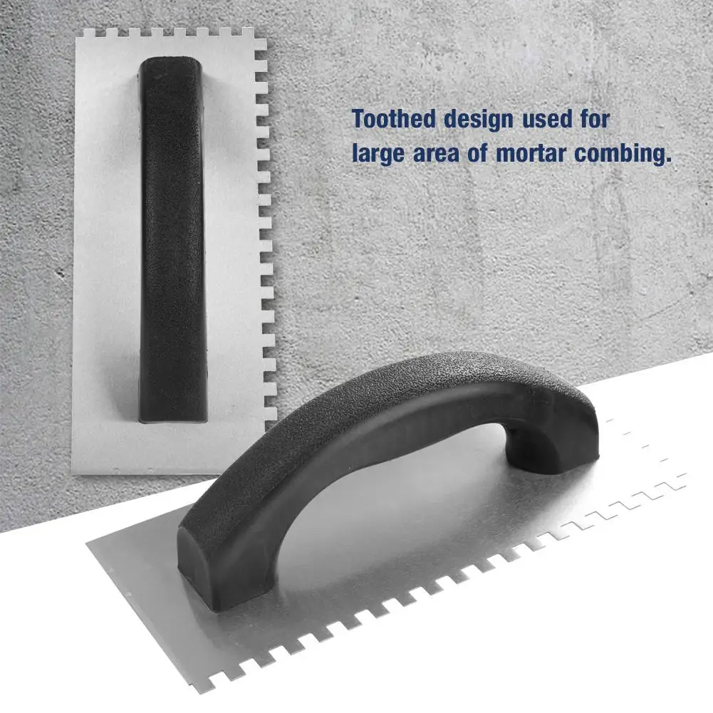 Concrete Trowel Handheld Plastering Skimming Toothed Trowel Tile Flooring Grout Float Tiling Tool Construction Tools
Concrete Trowel Handheld Plastering Skimming Toothed Trowel Tile Flooring Grout Float Tiling Tool Construction Tools