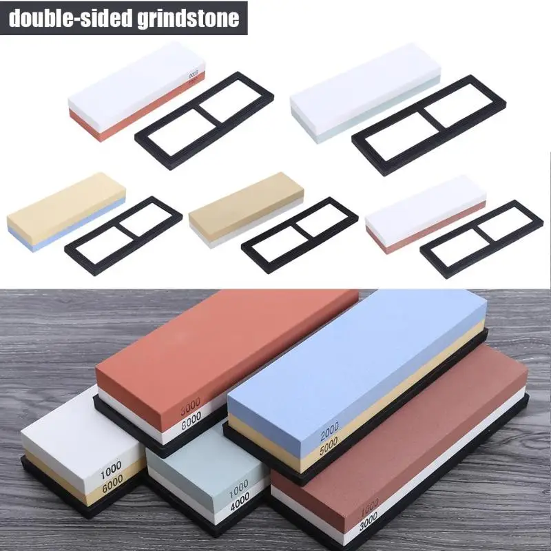 Profession Sharpening Stones Kitchen Grit Knife Razor Whetstone Square Knife Sharpener System Polishing Tool 1000#4000 3000#8000
Profession Sharpening Stones Kitchen Grit Knife Razor Whetstone Square Knife Sharpener System Polishing Tool 1000#4000 3000#8000