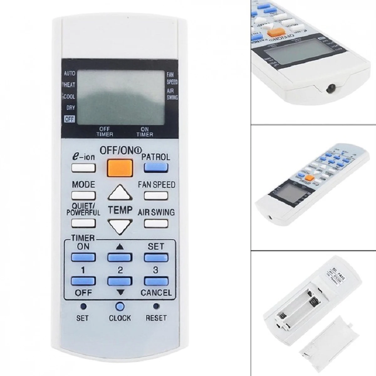 Universal Air Conditioner Remote Control For Panasonic Air Conditioner A75C3298 A75C2817 A75C3182 A75C2835 A75C3184
Universal Air Conditioner Remote Control For Panasonic Air Conditioner A75C3298 A75C2817 A75C3182 A75C2835 A75C3184