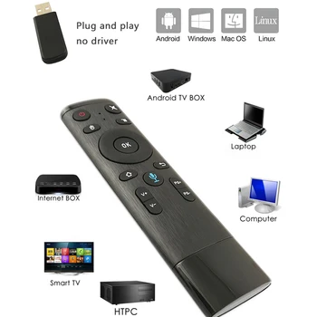 CLAITE Q5 2.4G Wireless Voice Control Air Mouse Keyboard For Android/Windows/Android TV Box
CLAITE Q5 2.4G Wireless Voice Control Air Mouse Keyboard For Android/Windows/Android TV Box