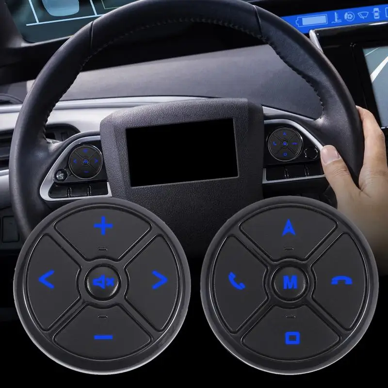 Universal Car Multimedia Steering Wheel Control Multi-function Button 10 Buttons DVD Button With Blue Backlight Easy To Install
Universal Car Multimedia Steering Wheel Control Multi-function Button 10 Buttons DVD Button With Blue Backlight Easy To Install