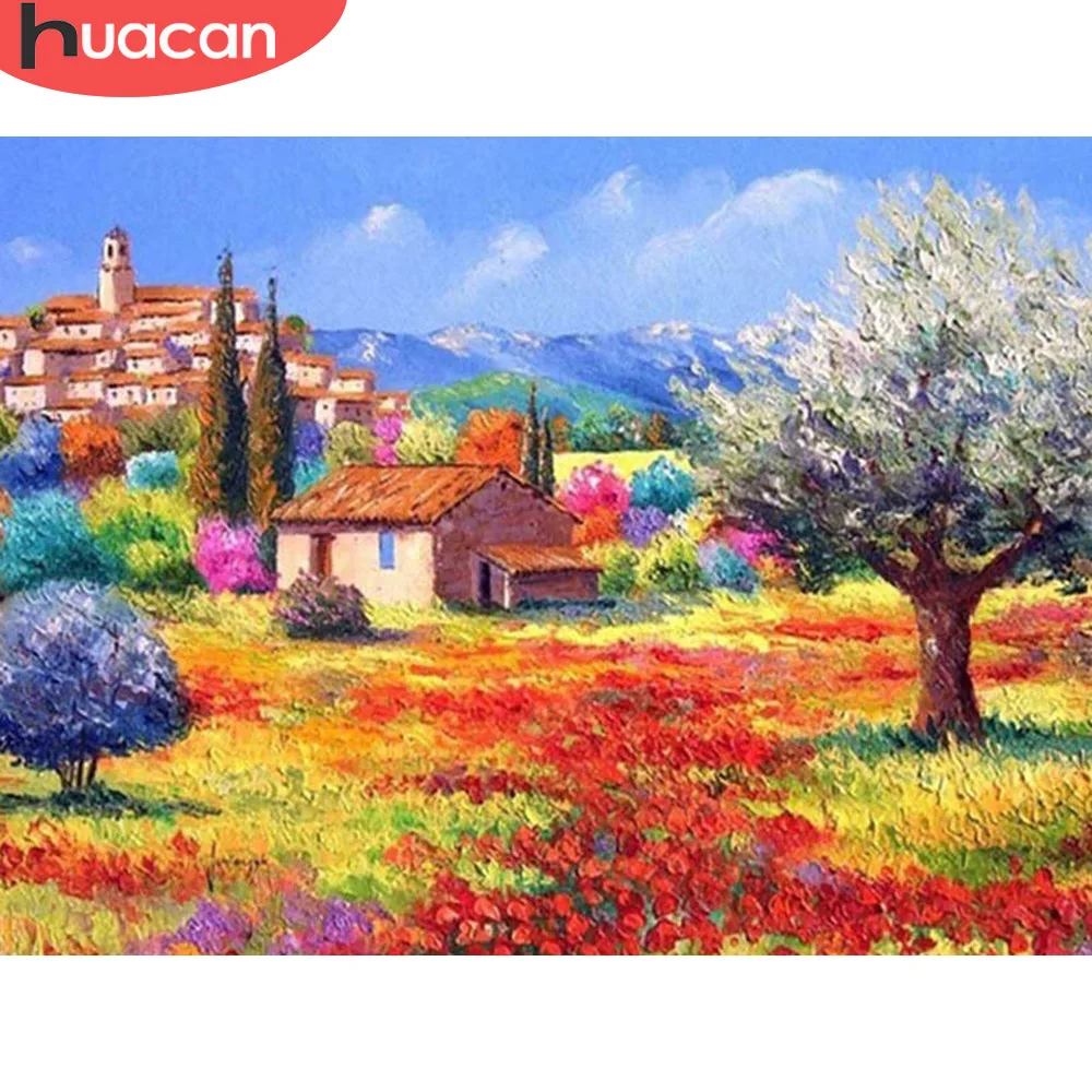 HUACAN DIY Full Square Diamond Painting Landscape Town Full DisplayDIY Diamond Embroidery Cross Stitch Mosaic Home Decor
HUACAN DIY Full Square Diamond Painting Landscape Town Full DisplayDIY Diamond Embroidery Cross Stitch Mosaic Home Decor