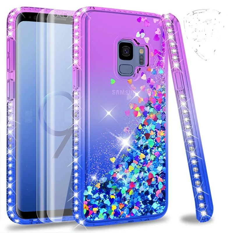 S9 Plus Glitter Shiny Case For Samsung Galaxy S 9 Plus Coque Diamond Glitter Liquid Quicksand TPU Silicone Cover for S9Plus S9+
S9 Plus Glitter Shiny Case For Samsung Galaxy S 9 Plus Coque Diamond Glitter Liquid Quicksand TPU Silicone Cover for S9Plus S9+