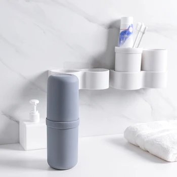 Wall-Mounted Wall Mount Lightweight Nontoxic Toothbrush Holder Storage Rack Toothbrush Shelf for Bathroom Hotel Home
Wall-Mounted Wall Mount Lightweight Nontoxic Toothbrush Holder Storage Rack Toothbrush Shelf for Bathroom Hotel Home