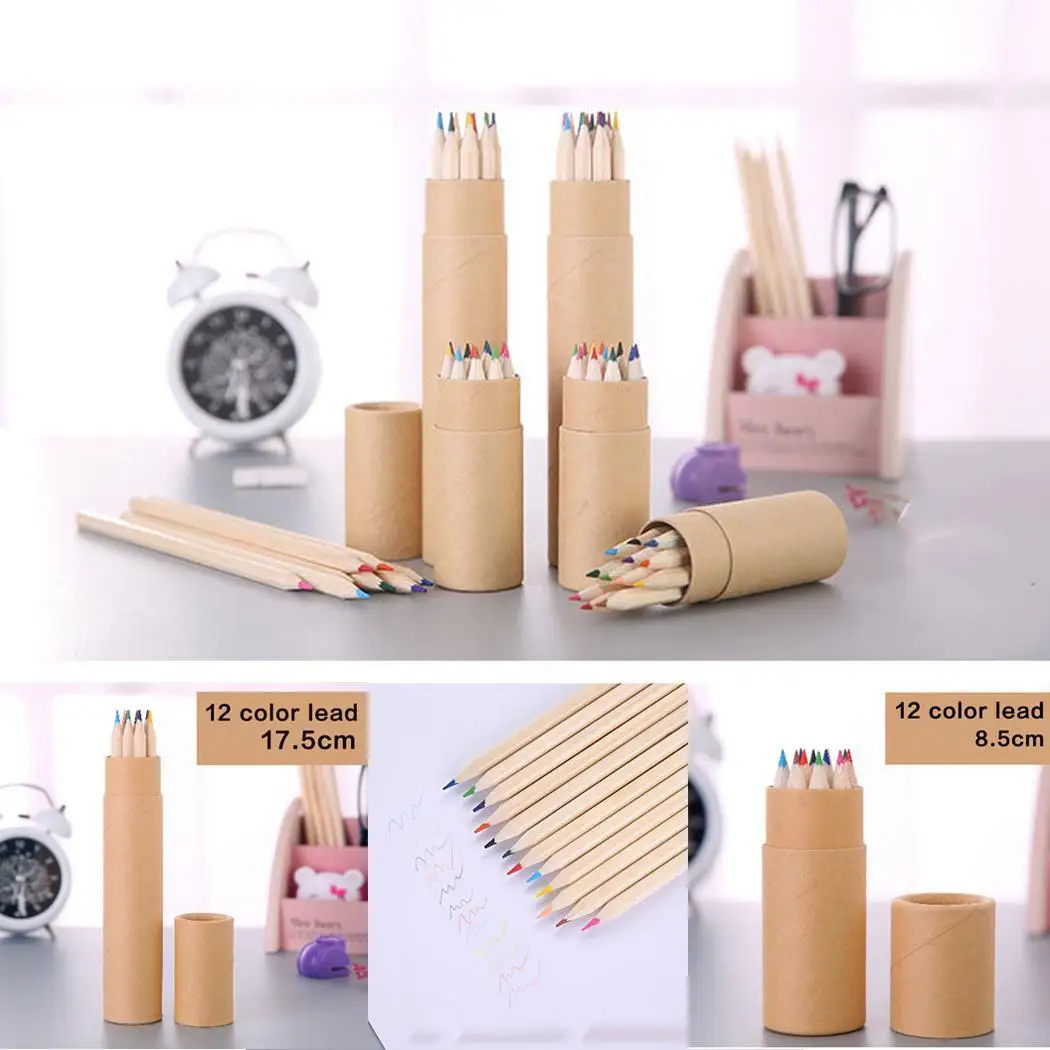 Colored Pencils 12Pcs Colored Pencil Set Painting Drawing Pencil Stationery School Pencils Casual 3.5inch, 7inch Supplies
Colored Pencils 12Pcs Colored Pencil Set Painting Drawing Pencil Stationery School Pencils Casual 3.5inch, 7inch Supplies