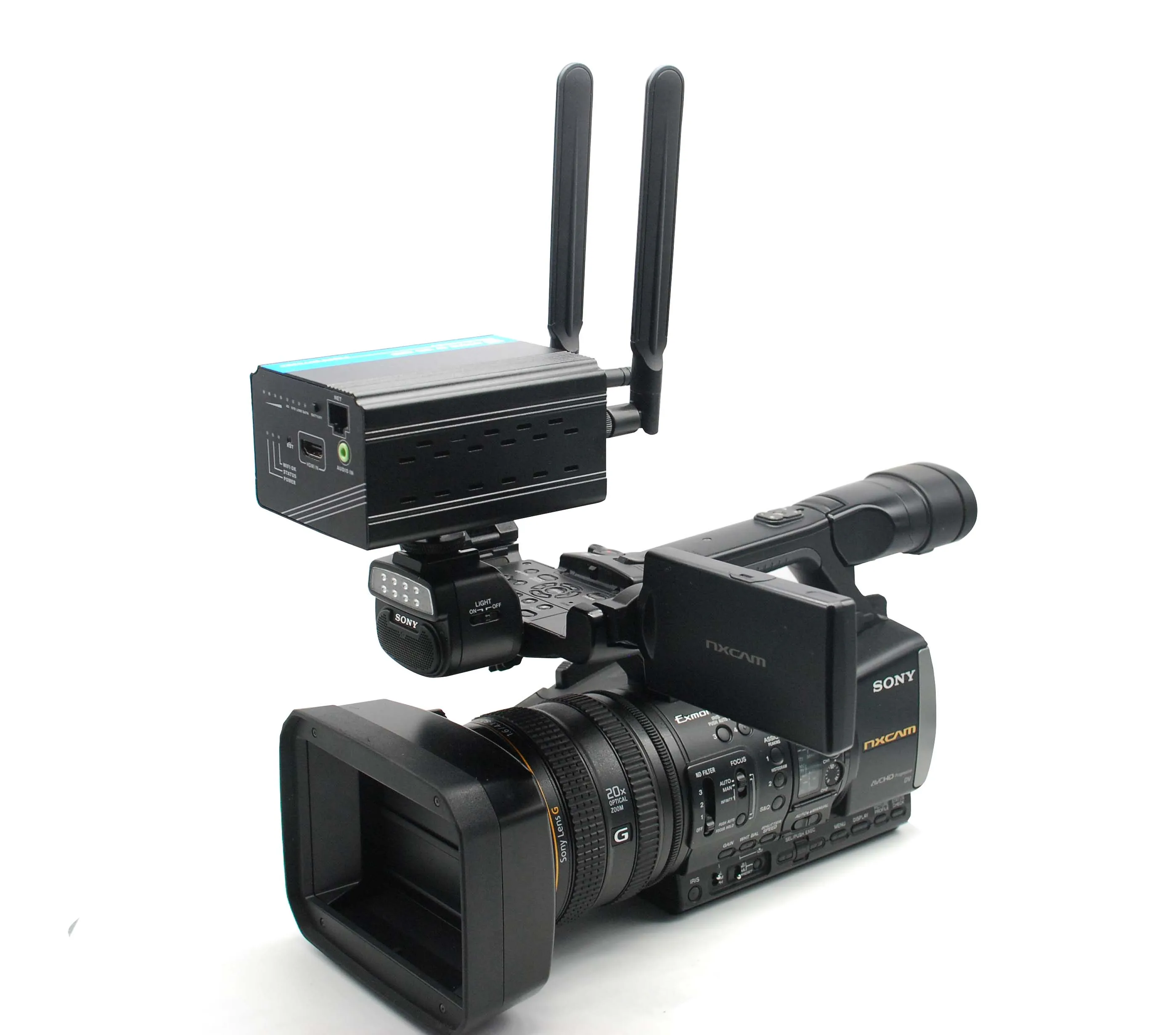 4G wifi video transmitter H.264 H.265 HEVC HDMI Wireless 4G Live Streaming Wifi IPTV RTMP Video Encoder for Facebook Broadcast
4G wifi video transmitter H.264 H.265 HEVC HDMI Wireless 4G Live Streaming Wifi IPTV RTMP Video Encoder for Facebook Broadcast