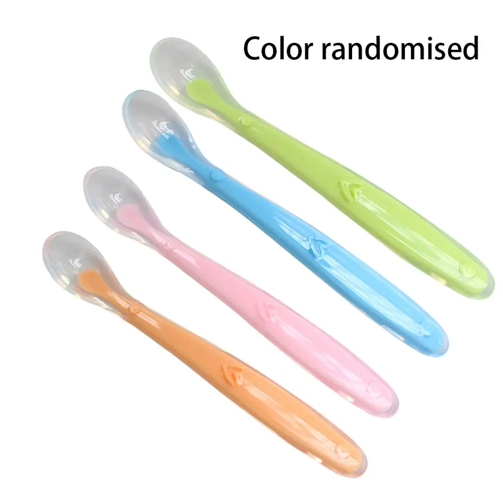 Baby Newborn Food Supplement Feeding Training Spoon Baby Silicone Spoon Children Safe Eating Soft Spoon
Baby Newborn Food Supplement Feeding Training Spoon Baby Silicone Spoon Children Safe Eating Soft Spoon