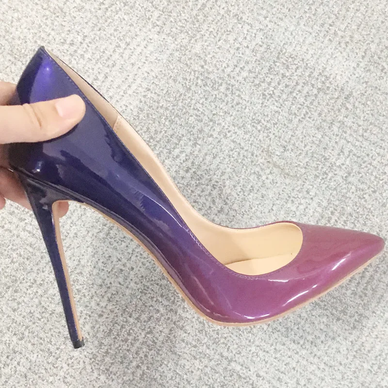 Sexy Stilettos High Heels Women Shoes Patent Leather Mixed Color 12cm Pointed Toe Women Pumps Ladies Heels Luxury Runway Shoes
Sexy Stilettos High Heels Women Shoes Patent Leather Mixed Color 12cm Pointed Toe Women Pumps Ladies Heels Luxury Runway Shoes