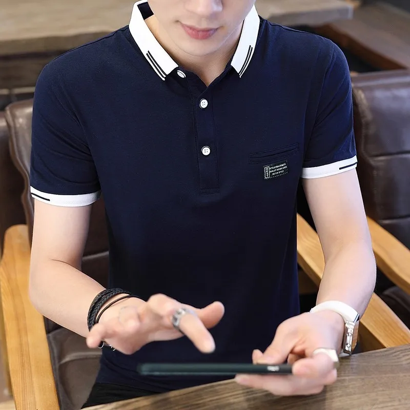 Summer Polo Shirt Men Clothes 2019 Cotton Poloshirts Casual Solid Breathable Top Polos Solid Regular Plus Size 3XL
Summer Polo Shirt Men Clothes 2019 Cotton Poloshirts Casual Solid Breathable Top Polos Solid Regular Plus Size 3XL