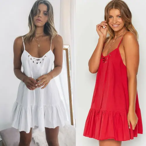 2019 Women Summer Boho Short Dress Evening Party Club Wear Beach Dresses Sundress New
2019 Women Summer Boho Short Dress Evening Party Club Wear Beach Dresses Sundress New