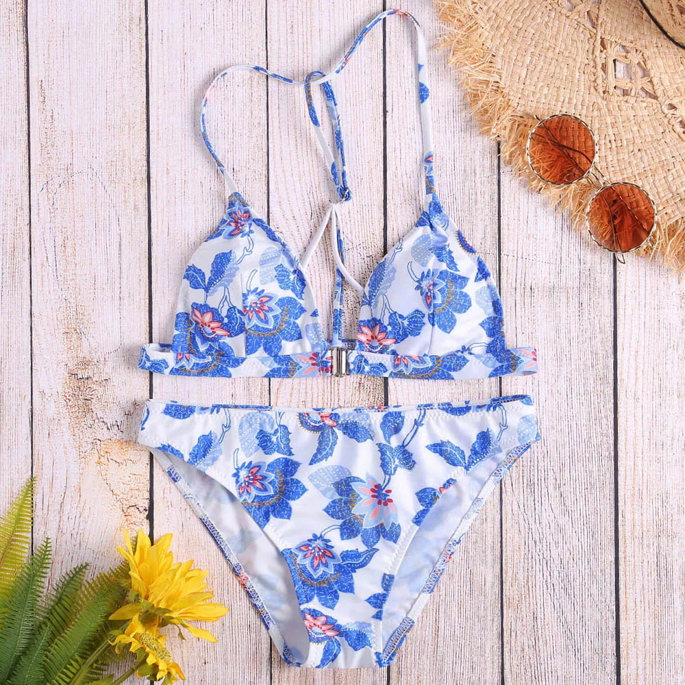 Belleziva Padded Printing Sexy Women Swimsuit Padded Front Push Up Bikini Set With Spaghetti Straps Low Waisted Beachwear
Belleziva Padded Printing Sexy Women Swimsuit Padded Front Push Up Bikini Set With Spaghetti Straps Low Waisted Beachwear