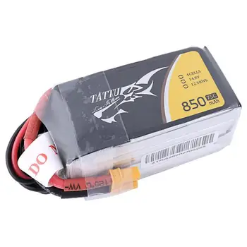 LeadingStar TATTU 14.8V 850mAh 75C 12.58Wh 4S XT30U-F Plug Lipo Battery for RC Racing Drone
LeadingStar TATTU 14.8V 850mAh 75C 12.58Wh 4S XT30U-F Plug Lipo Battery for RC Racing Drone
