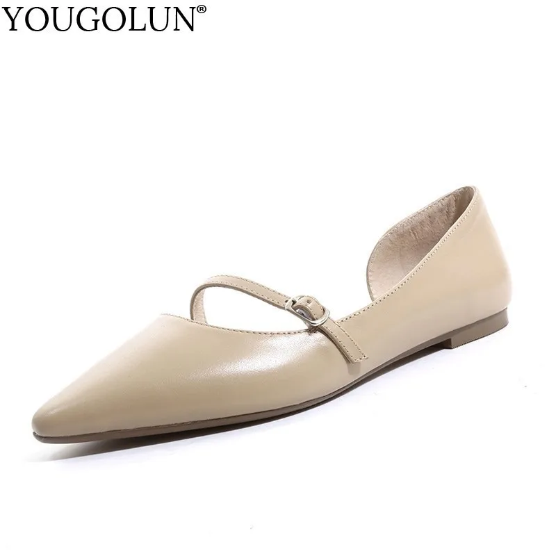 Women Flat Shoes Genuine Leather New 2019 Summer Casual Ladies Buckle Shoes Fashion Woman Black Beige Apricot Office Shoes A159
Women Flat Shoes Genuine Leather New 2019 Summer Casual Ladies Buckle Shoes Fashion Woman Black Beige Apricot Office Shoes A159