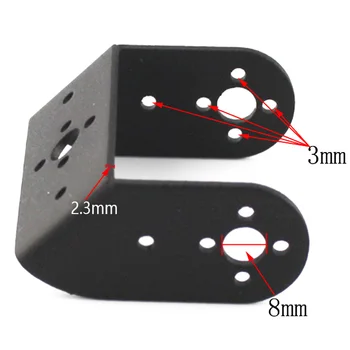 Standard rudder bracket Stents Oblique U stent Manipulator accessories Aluminum alloy model DIY
Standard rudder bracket Stents Oblique U stent Manipulator accessories Aluminum alloy model DIY
