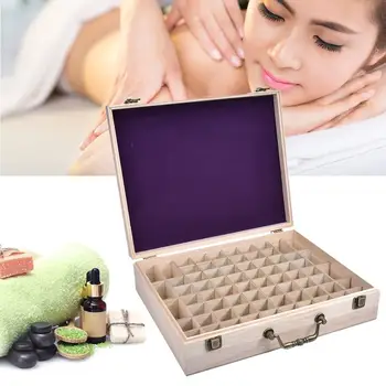 72 Slot Wooden Oil Bottle Box Aromatherapy Essential Organizer Wood Storage Case
72 Slot Wooden Oil Bottle Box Aromatherapy Essential Organizer Wood Storage Case