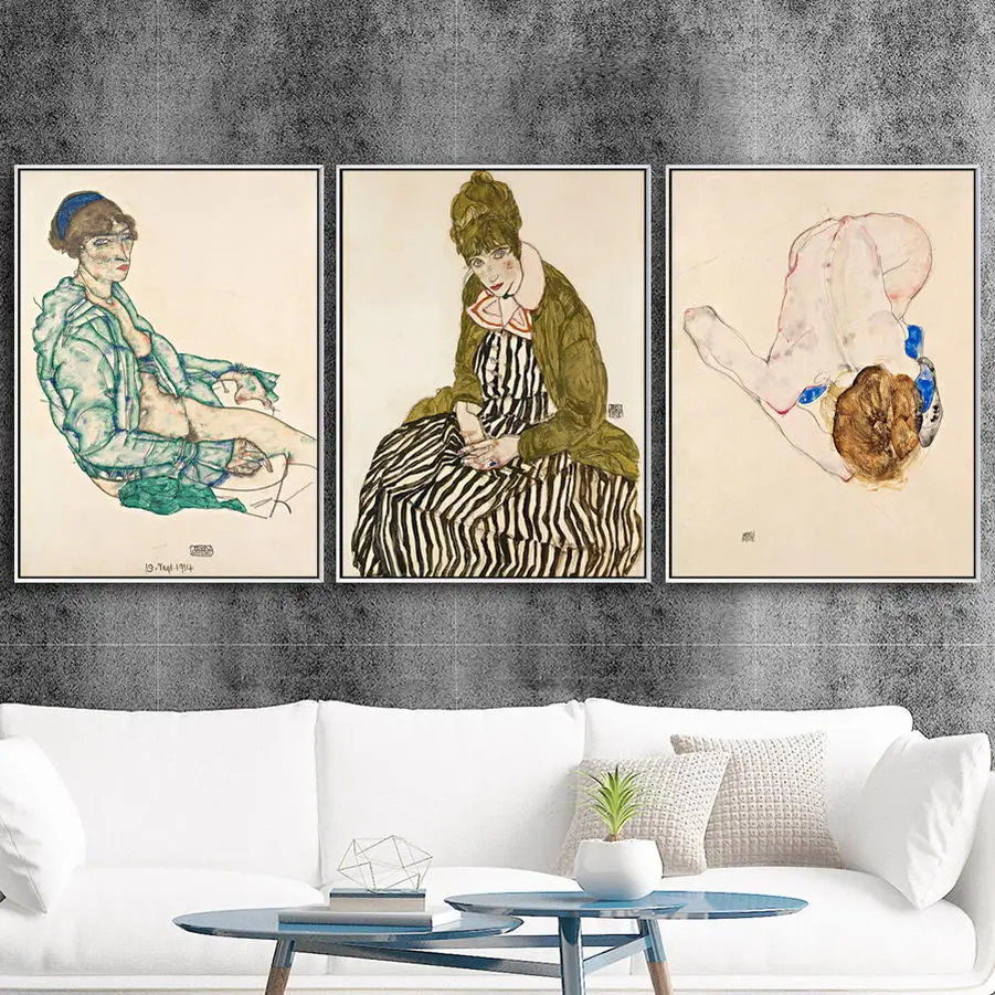 Home Decoration Print Canvas Wall Art Picture Poster Paintings Oil Unframed Drawings Austrian Egon Schiele The Woman
Home Decoration Print Canvas Wall Art Picture Poster Paintings Oil Unframed Drawings Austrian Egon Schiele The Woman