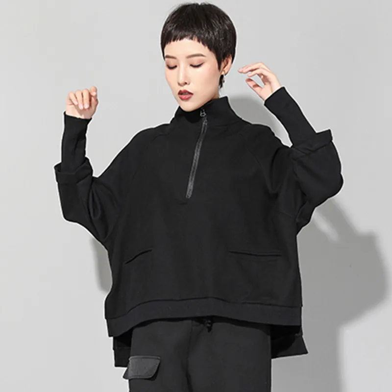 ASYMSAY Spring New Street Wear Zipper T-Shirt Long Sleeve T Shirt Hoodies Casual Female Clothes Korean Fashion Top AL1284
ASYMSAY Spring New Street Wear Zipper T-Shirt Long Sleeve T Shirt Hoodies Casual Female Clothes Korean Fashion Top AL1284
