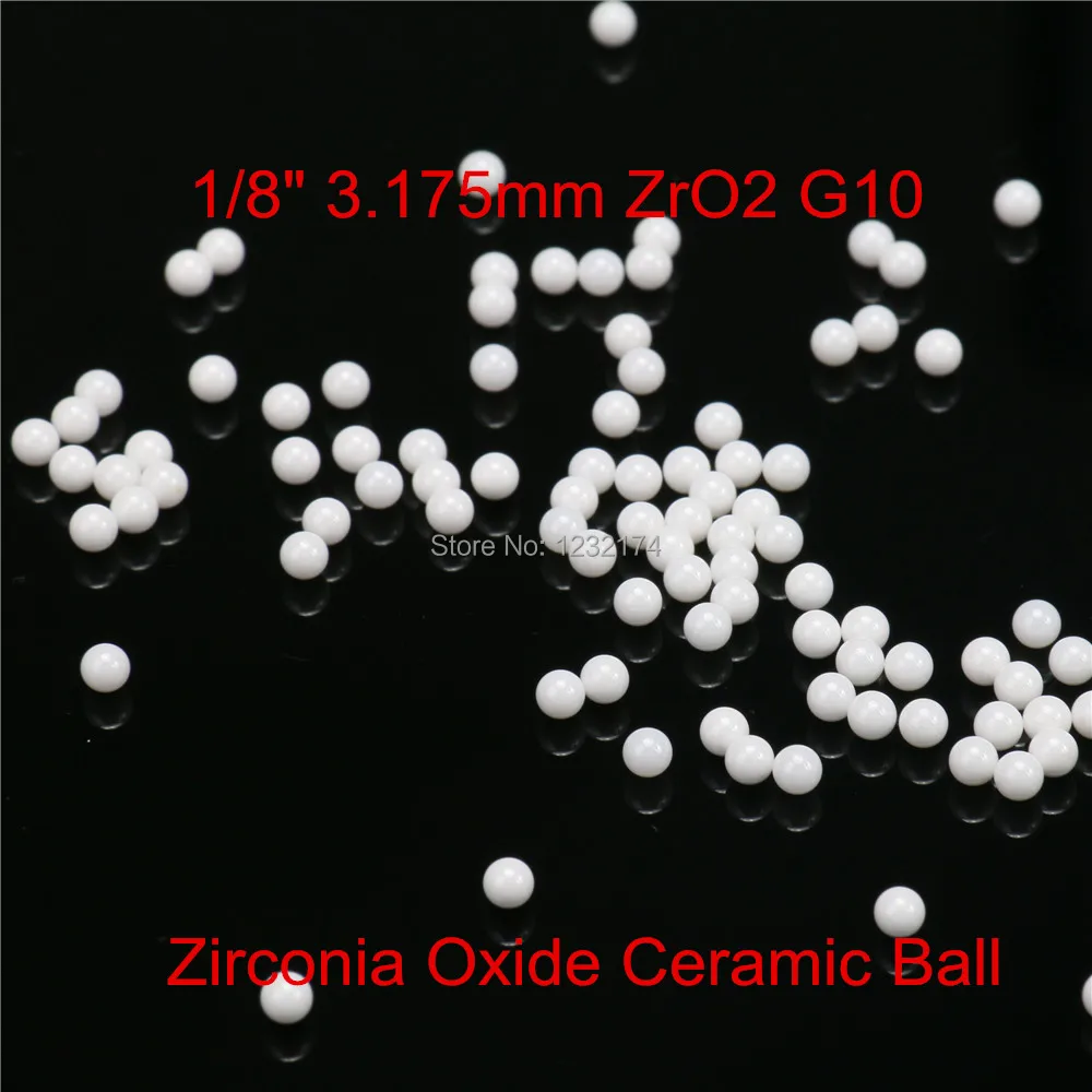 Free DHL 1/8" 3.175mm ZrO2 Zirconia Oxide Ceramic Ball G10 1000pcs for valve ball,bearing, homogenizer,sprayer,pump 3.175 ZrO2
Free DHL 1/8" 3.175mm ZrO2 Zirconia Oxide Ceramic Ball G10 1000pcs for valve ball,bearing, homogenizer,sprayer,pump 3.175 ZrO2