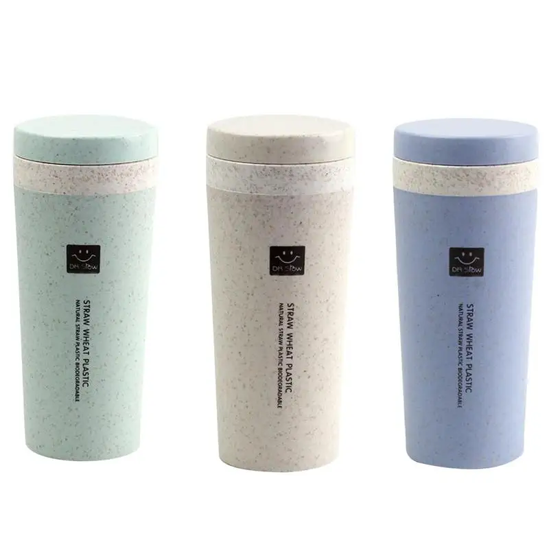 Portable Cup 300ml Wheat Straw Double-layer Environmentally Friendly And Simple Fresh Cover Student Gift For Products
Portable Cup 300ml Wheat Straw Double-layer Environmentally Friendly And Simple Fresh Cover Student Gift For Products