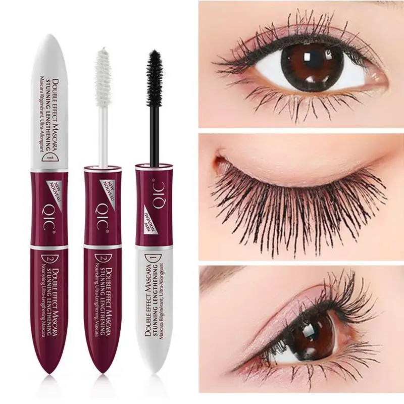 4D Silk Grafting Mascara With Fiber Double-end Waterproof Smudge-proof Effect Mascara For Eyelashes Makeup
4D Silk Grafting Mascara With Fiber Double-end Waterproof Smudge-proof Effect Mascara For Eyelashes Makeup