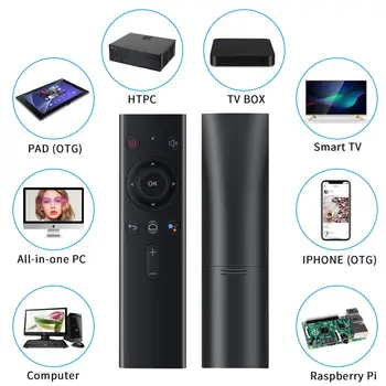 LEORY Q8 Bluetooth High Quality Voice Remote Controller Wireless Keyboard New Version For TV Networked Set-top Box
LEORY Q8 Bluetooth High Quality Voice Remote Controller Wireless Keyboard New Version For TV Networked Set-top Box