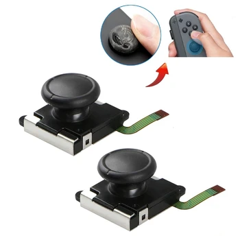 2-Pack 3D Analog Joystick Joycon Analog Stick For Switch Joystick Replacement Joy Con Controller Thumb Stick Replace (2-Pack)
2-Pack 3D Analog Joystick Joycon Analog Stick For Switch Joystick Replacement Joy Con Controller Thumb Stick Replace (2-Pack)