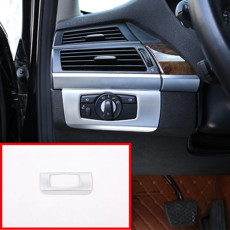 For BMW X5 E70 2008-2013 Car Accessories Left Hand Drive ABS Car Interior Headlight Switch Decoration Frame Trim 1 Pcs
For BMW X5 E70 2008-2013 Car Accessories Left Hand Drive ABS Car Interior Headlight Switch Decoration Frame Trim 1 Pcs