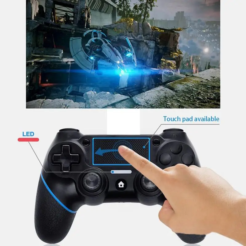 1pc Bluetooth Wireless Pro Controller Gamepad Joypad Remote For PS4 Nintend Switch Console Gamepad Joystick
1pc Bluetooth Wireless Pro Controller Gamepad Joypad Remote For PS4 Nintend Switch Console Gamepad Joystick