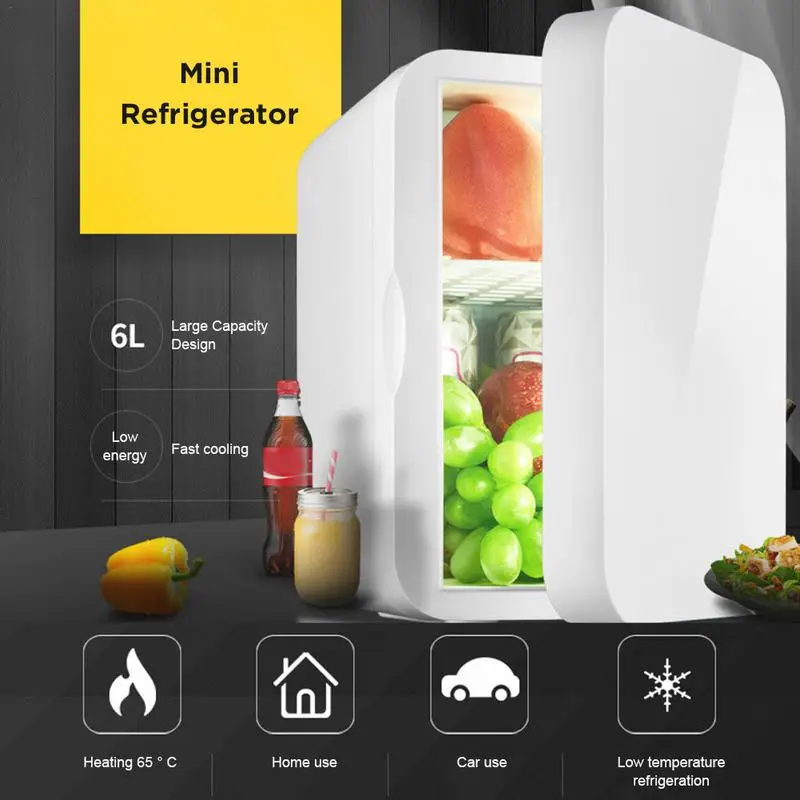 Mini Refrigerator Auto Cooler 12V Car Refrigerator 220V Single Door Car Home Dual-Use Thermoelectric Mini Fridge Cooler Warmer
Mini Refrigerator Auto Cooler 12V Car Refrigerator 220V Single Door Car Home Dual-Use Thermoelectric Mini Fridge Cooler Warmer