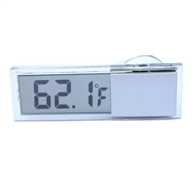 LCD Vehicle-mounted Digital Thermometer Electronic Tester Osculum Type Window Celsius Fahrenheit Car Thermometer Digital Clock
LCD Vehicle-mounted Digital Thermometer Electronic Tester Osculum Type Window Celsius Fahrenheit Car Thermometer Digital Clock