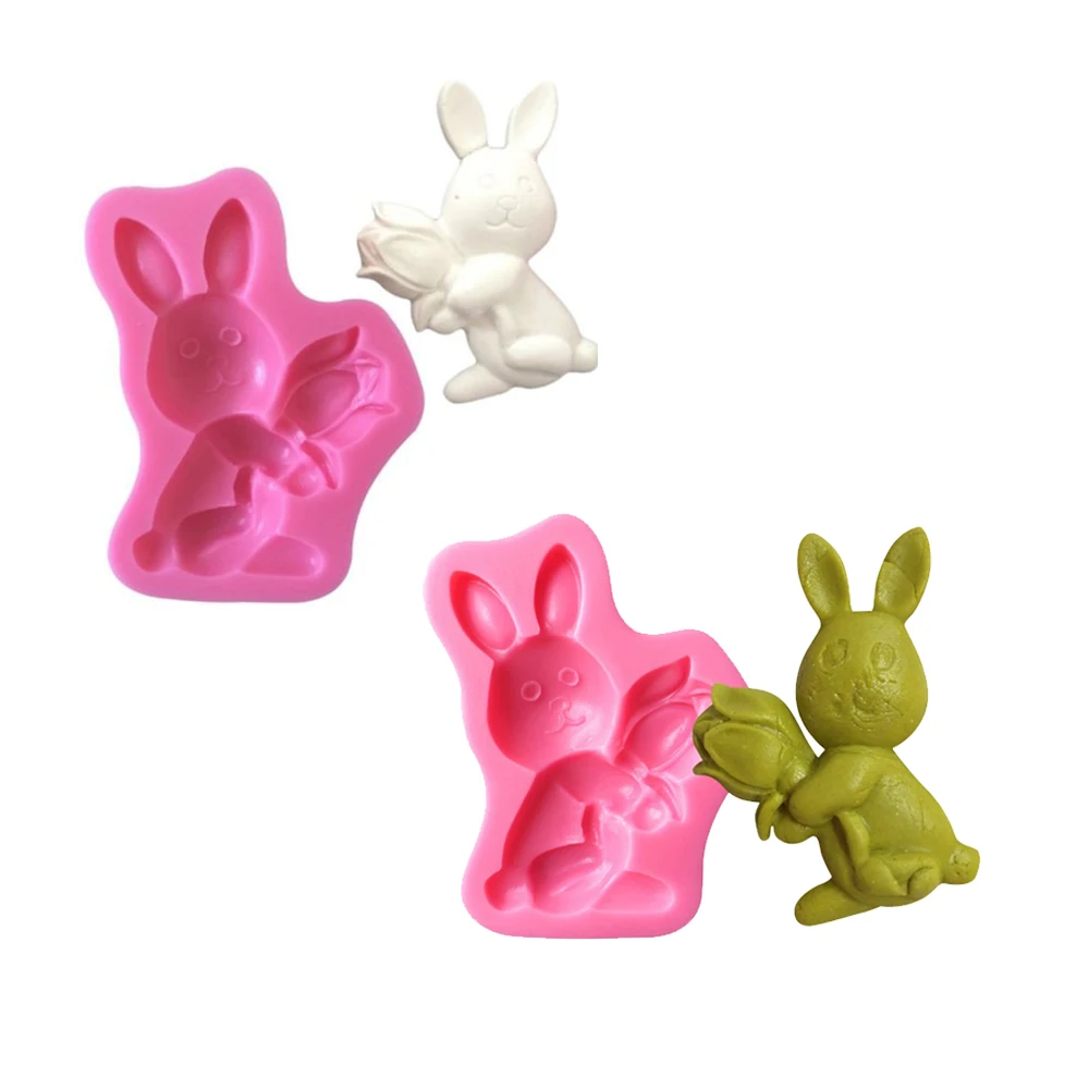 Cute 3D Rabbit Easter Bunny Silicone Cute Mold Cupcake Topper Fondant Cake Decorating Tools for 2019 Easter Day Decor
Cute 3D Rabbit Easter Bunny Silicone Cute Mold Cupcake Topper Fondant Cake Decorating Tools for 2019 Easter Day Decor