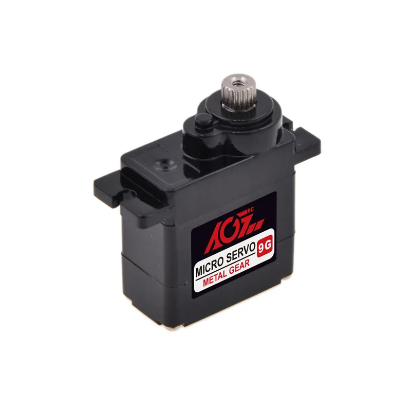 Горячая AGF B9DLMA 2 кг RC Servo маленькая Torsion 9g микро-металлическая передача Аналоговый