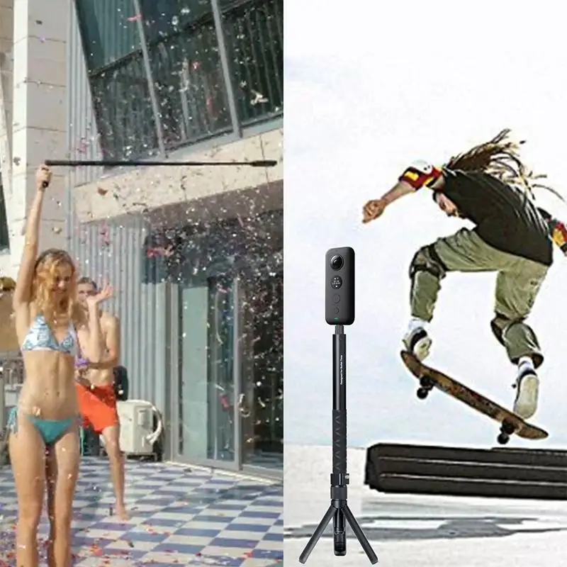 Для Insta 360 парааномическая камера ручная селфи палка монопод 1/4 винт Вращающаяся