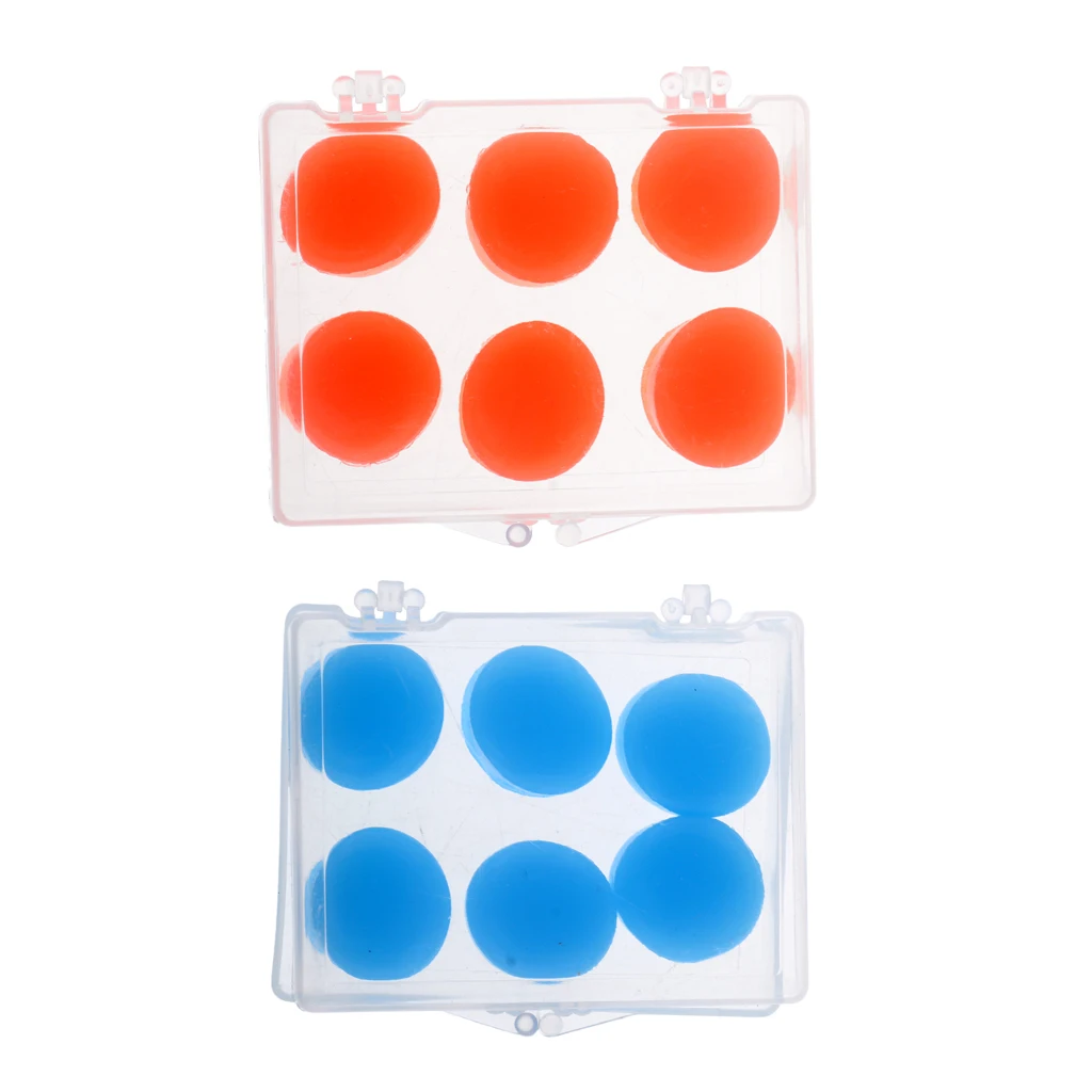 6 Pairs Environmental Silicone Ear Plugs Waterproof Soft Dust-Proof Earplugs For Swimming Showering Sleeping Diving Water Sports
6 Pairs Environmental Silicone Ear Plugs Waterproof Soft Dust-Proof Earplugs For Swimming Showering Sleeping Diving Water Sports