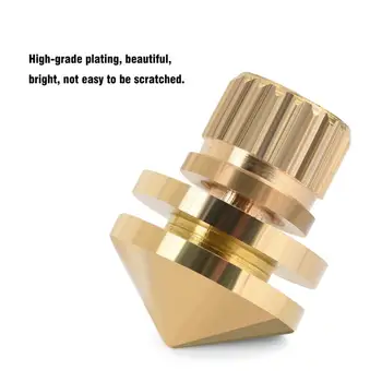 8 Pcs/set Copper Speaker Suspension Spikes Isolation Stands Foot Base Pad for Active speaker High Quality
8 Pcs/set Copper Speaker Suspension Spikes Isolation Stands Foot Base Pad for Active speaker High Quality
