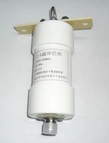 DYKB Balun1:4 1-56 МГц, передаточное число 150 Вт Balun для любительского дипольного коротковолнового антенного приемника, любительского радио
DYKB Balun1:4 1-56 МГц, передаточное число 150 Вт Balun для любительского дипольного коротковолнового антенного приемника, любительского радио