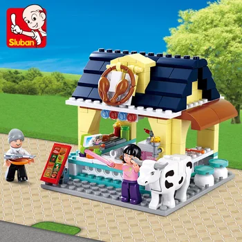 Sluban Pink Dream B0605 Barbecue BBQ Dinner Bar Restaurant 3D Model DIY Building Blocks Bricks Assembly Toy for Children no Box
Sluban Pink Dream B0605 Barbecue BBQ Dinner Bar Restaurant 3D Model DIY Building Blocks Bricks Assembly Toy for Children no Box