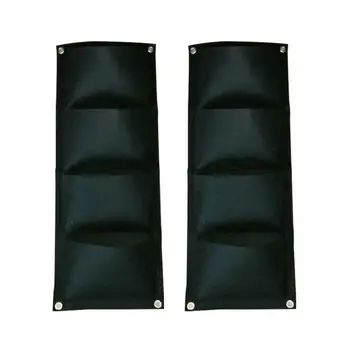 4-Pockets Vertical Wall Mounted Planting Bag Garden Planter Wall Planting Pot Bag Pouch Container Hanger For Flowers Growing
4-Pockets Vertical Wall Mounted Planting Bag Garden Planter Wall Planting Pot Bag Pouch Container Hanger For Flowers Growing