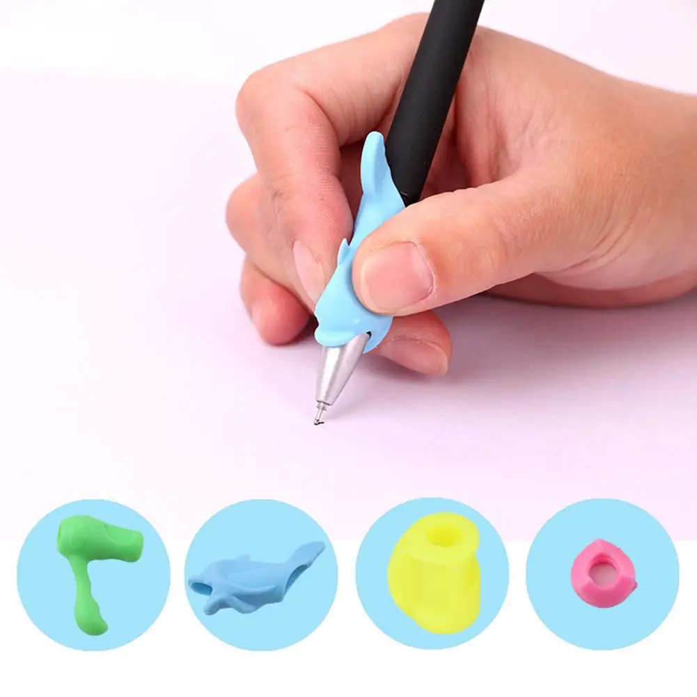 7Pcs Pencil Grips Occupational Therapy Handwriting Aid Kids Children School Stationery Pen Control Right Silicone Writing
7Pcs Pencil Grips Occupational Therapy Handwriting Aid Kids Children School Stationery Pen Control Right Silicone Writing