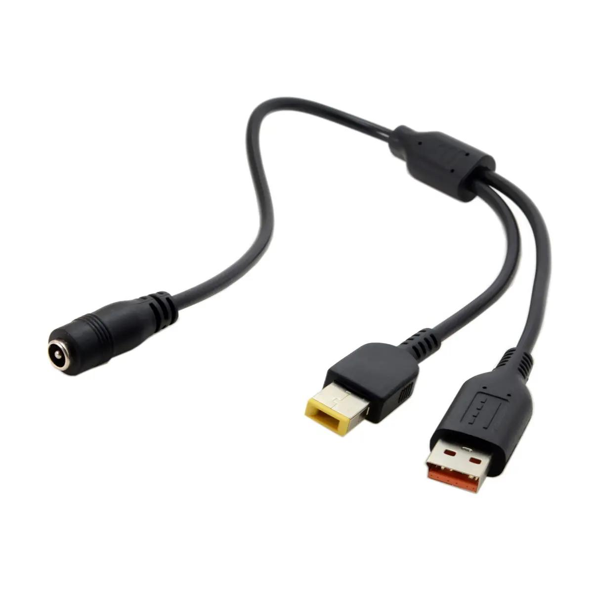 CYDZ DC Jack Female 5.5*2.1mm to Special USB & Rectangle Charger Male Cable for Lenovo thinkpad for yoga3-14 yoga900 700
CYDZ DC Jack Female 5.5*2.1mm to Special USB & Rectangle Charger Male Cable for Lenovo thinkpad for yoga3-14 yoga900 700