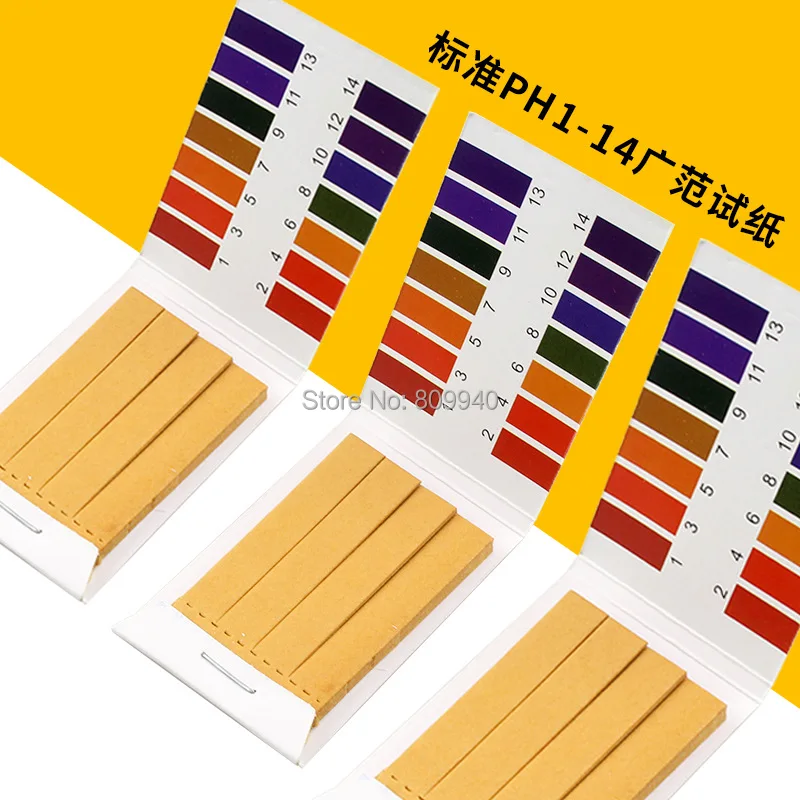 80 Strips/pack pH test strips Full PH Meter PH Controller 1-14st Indicator Litmus Paper Water Soilsting Kit
80 Strips/pack pH test strips Full PH Meter PH Controller 1-14st Indicator Litmus Paper Water Soilsting Kit