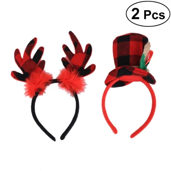 2pcs Christmas Headbands Decorative Red Hat Antlers Party Favors Hair Hoops Photo Props Hair Bands Costume Accessory Headwear
2pcs Christmas Headbands Decorative Red Hat Antlers Party Favors Hair Hoops Photo Props Hair Bands Costume Accessory Headwear