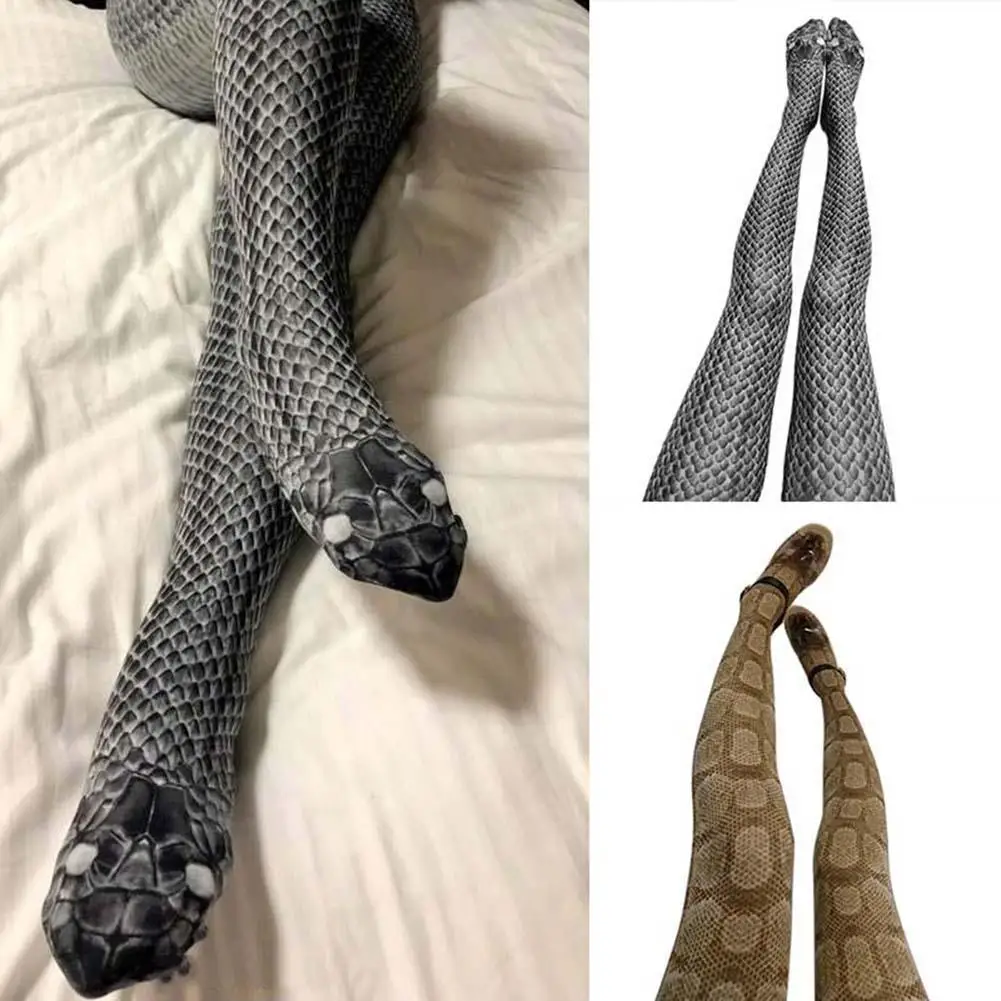 Sexy Women's tights stockings Snakeskin Print Pantyhose Footed Tights Stretchy Long Stockings Medias De Mujer
Sexy Women's tights stockings Snakeskin Print Pantyhose Footed Tights Stretchy Long Stockings Medias De Mujer