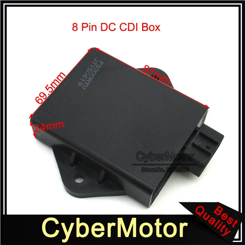 8 Pin DC Ignition CDI ECU REV Box For Manco Talon VOG BMS 260cc 300cc 2x4 4x4 ATV Quad 4 Wheeler
8 Pin DC Ignition CDI ECU REV Box For Manco Talon VOG BMS 260cc 300cc 2x4 4x4 ATV Quad 4 Wheeler