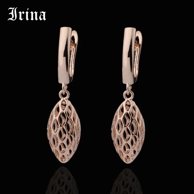 Irina 585 Anniversary Hollow Retro Earrings Rose Gold Olive Dangle Earrings Women Wedding Party Fine Earings Fashion Jewelry
Irina 585 Anniversary Hollow Retro Earrings Rose Gold Olive Dangle Earrings Women Wedding Party Fine Earings Fashion Jewelry