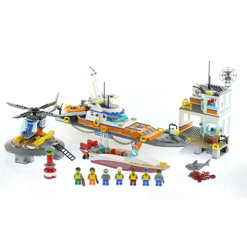 Coast Guard Head Quarters Building Blocks City Coast Guard Model Bricks Toys Compatible Legoed 60167 02081 Bela 10755
Coast Guard Head Quarters Building Blocks City Coast Guard Model Bricks Toys Compatible Legoed 60167 02081 Bela 10755