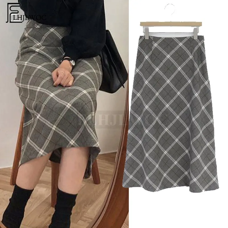 Winter Warm Velvet Skirts Hot Women Fashion Korean Preppy Style Design Cute Sweet Girls High Waist Woollen Plaid Skirts Warm
Winter Warm Velvet Skirts Hot Women Fashion Korean Preppy Style Design Cute Sweet Girls High Waist Woollen Plaid Skirts Warm