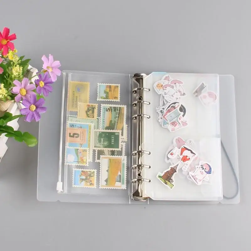 Transparent 6-hole Loose-leaf Notebook Planner Cover Clip File Folder Plastic PP Binder Loose A5 A6 A7 Stationery Accessories
Transparent 6-hole Loose-leaf Notebook Planner Cover Clip File Folder Plastic PP Binder Loose A5 A6 A7 Stationery Accessories